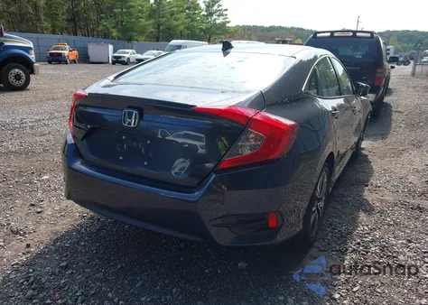 2017 Honda Civic Ex-T from USA, damaged, VIN 19XFC1F31HE206844